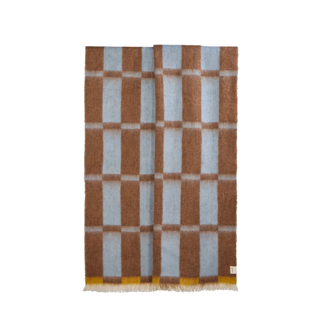 Freya Throw Blue & Brown