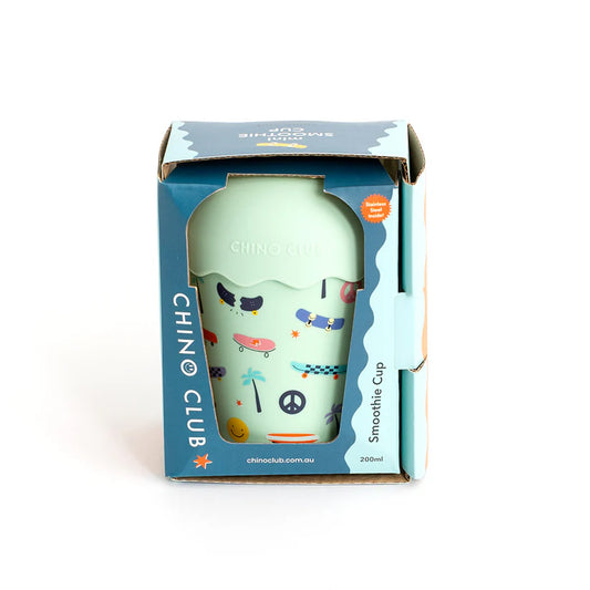 Skate Aqua Mini Smoothie Cup & Straw 200ml