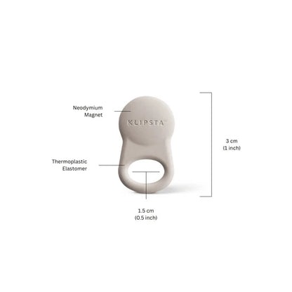Klipsta Spex Clip | Stone