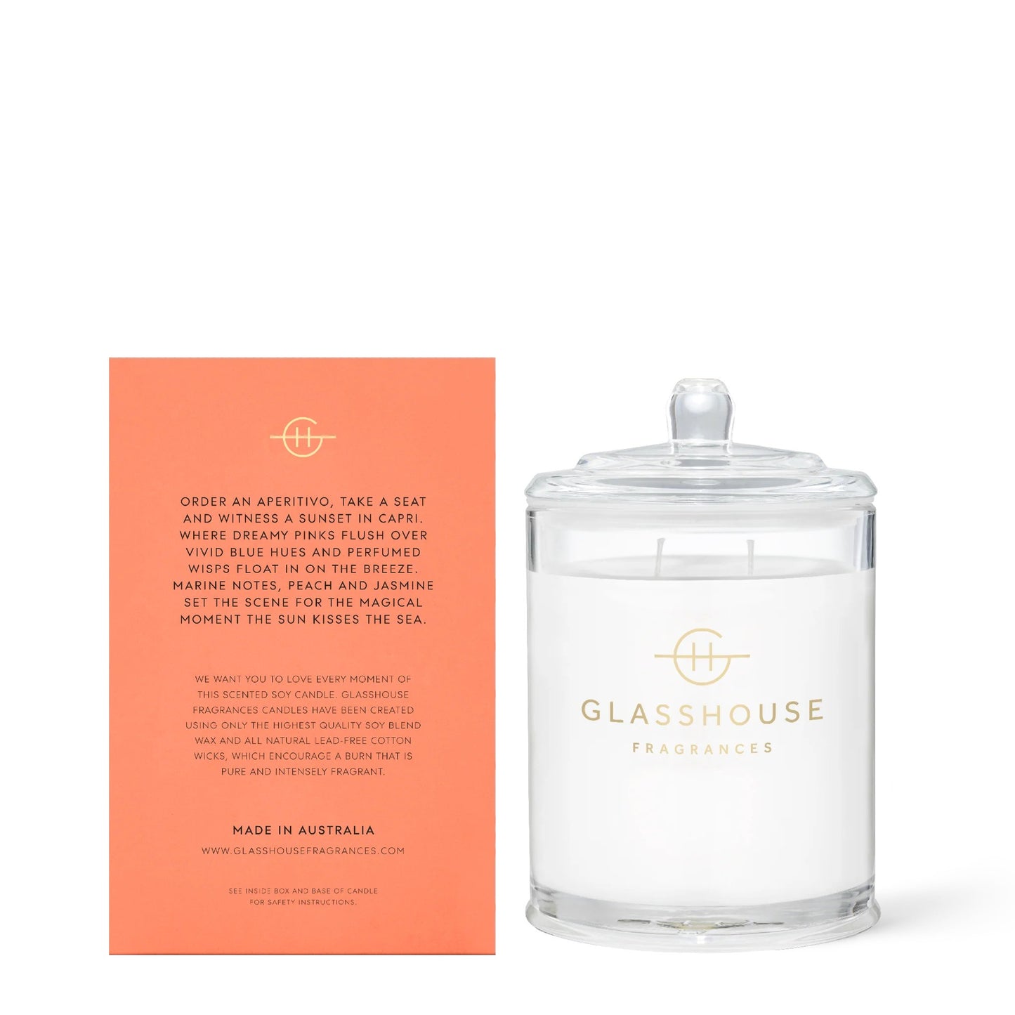 Sunsets In Capri | White Peach & Seabreeze 380g