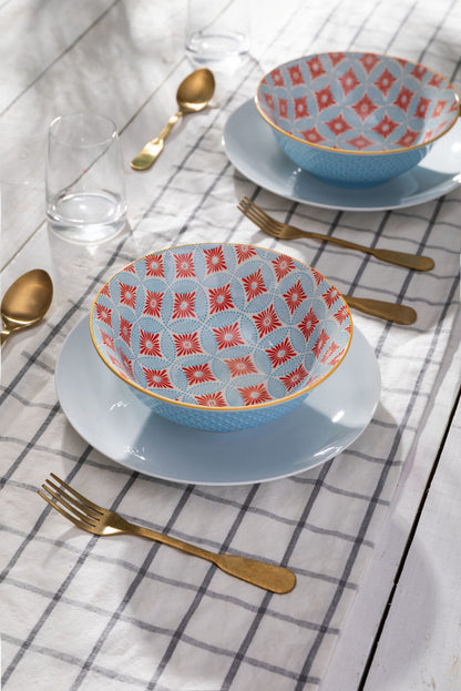 Mikasa Ramen Bowl | Blue Mosiac