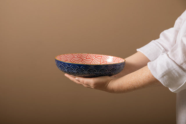 Mikasa Coupe Bowl | Blue Arc