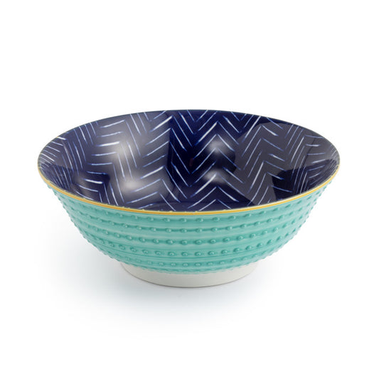 Mikasa Ramen Bowl | Indigo Chevron