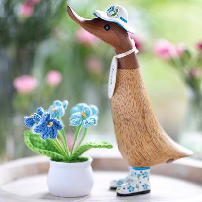 DCUK British Flower Hat and Boots Ducklings