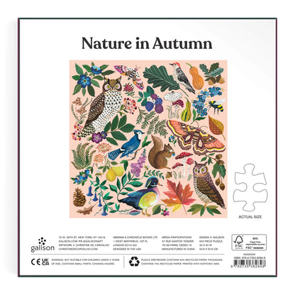 Galison Nature In Autumn 500pc