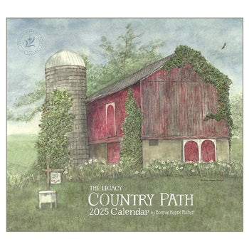 Country Path 2025 Wall Calendar