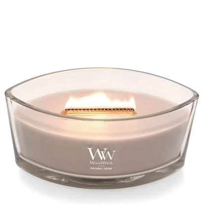 Patchouli Creme Ellipse Candle