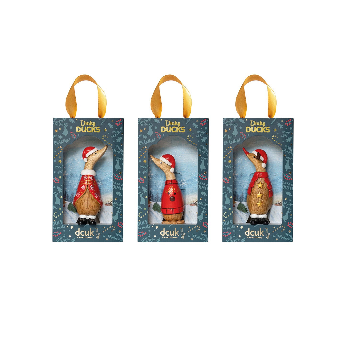 DCUK Traditional Christmas Dinky Ducks