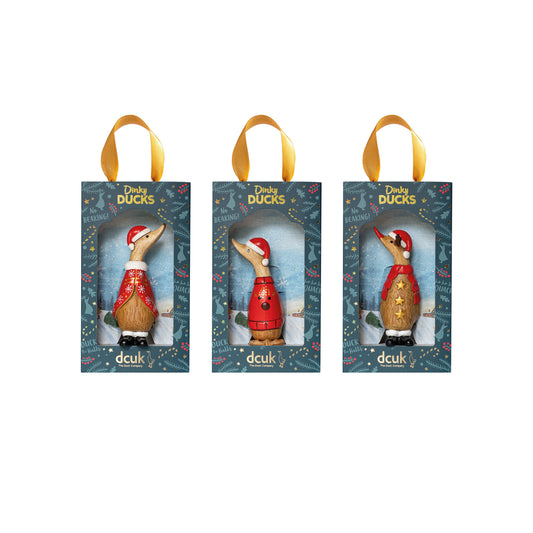DCUK Traditional Christmas Dinky Ducks
