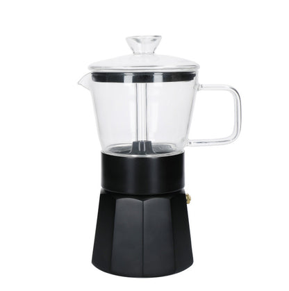 La Cafetière Verona Glass Espresso Maker | Black