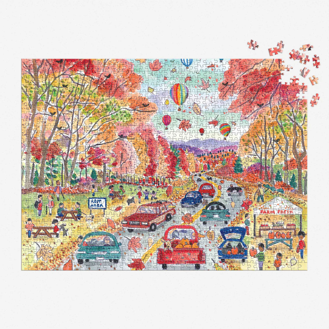 Galison Leaf Peeping 1000pc