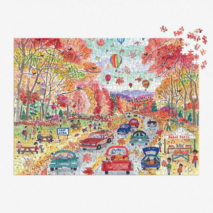 Galison Leaf Peeping 1000pc