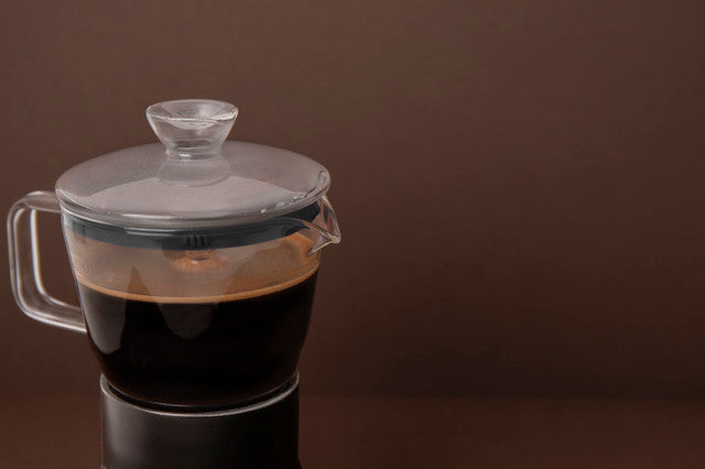 La Cafetière Verona Glass Espresso Maker | Black