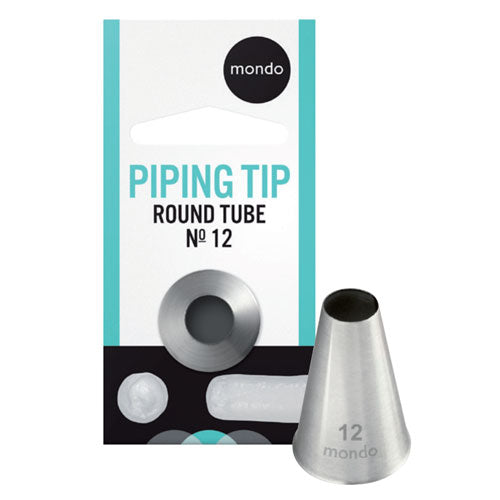 Mondo Round Piping Tip #12