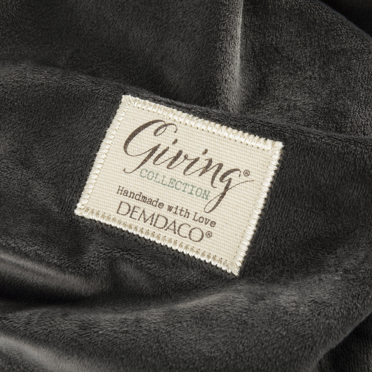 Demdaco Giving Weighted Blanket | Charcoal