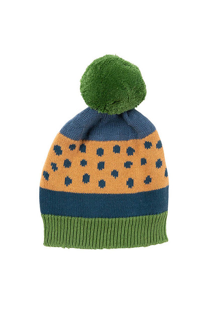 Baby Beanie - Spot Stripe