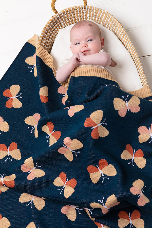 Baby Blanket - Beau Butterfly