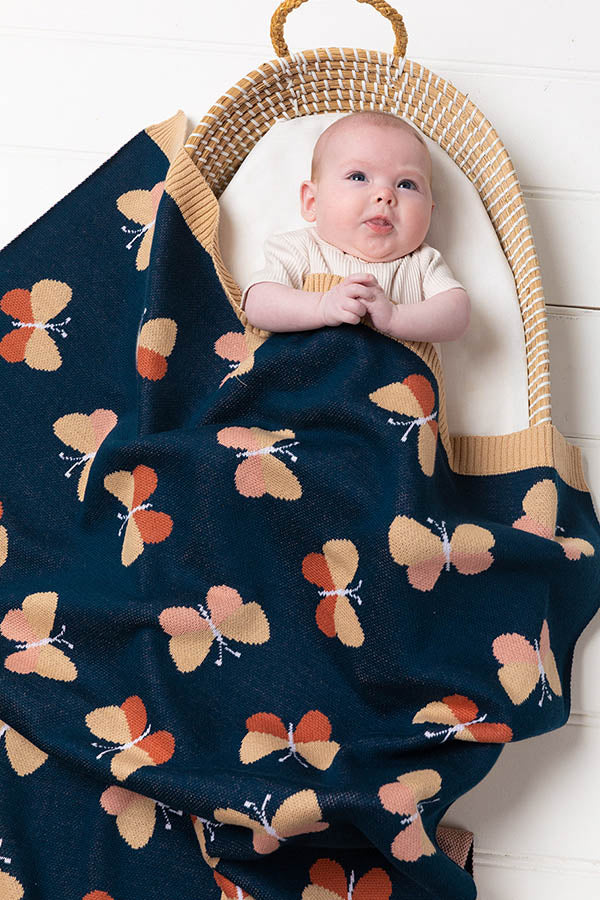 Baby Blanket - Beau Butterfly