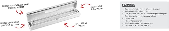 Avanti Wrapmaster Cling Film/Foil Dispenser