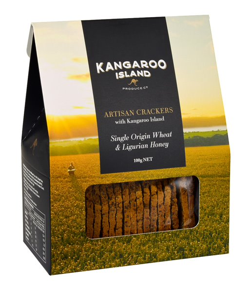 Kangaroo Island Wheat & Ligurian Honey Seed Cracker