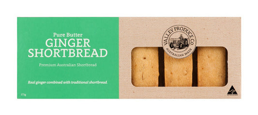 Valley Produce Company Ginger Shortbread 175g