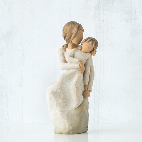 Mother Daughter (Sitting) Figurine