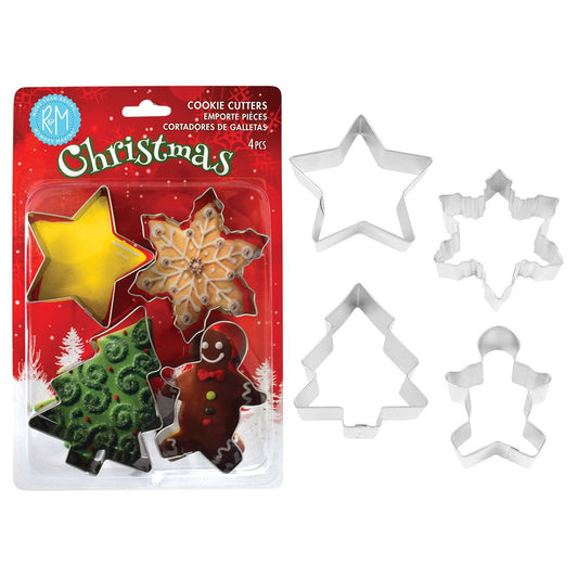 Christmas Cookie Cutter Set 4