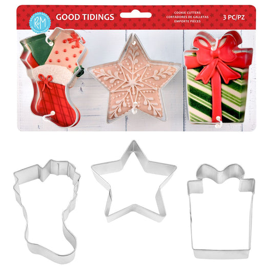 Good Tidings Cookie Cutter s/3