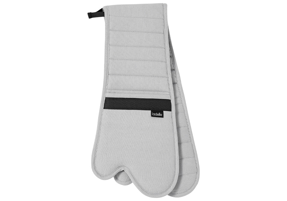 Professional Series III Double Oven Mitt - Black