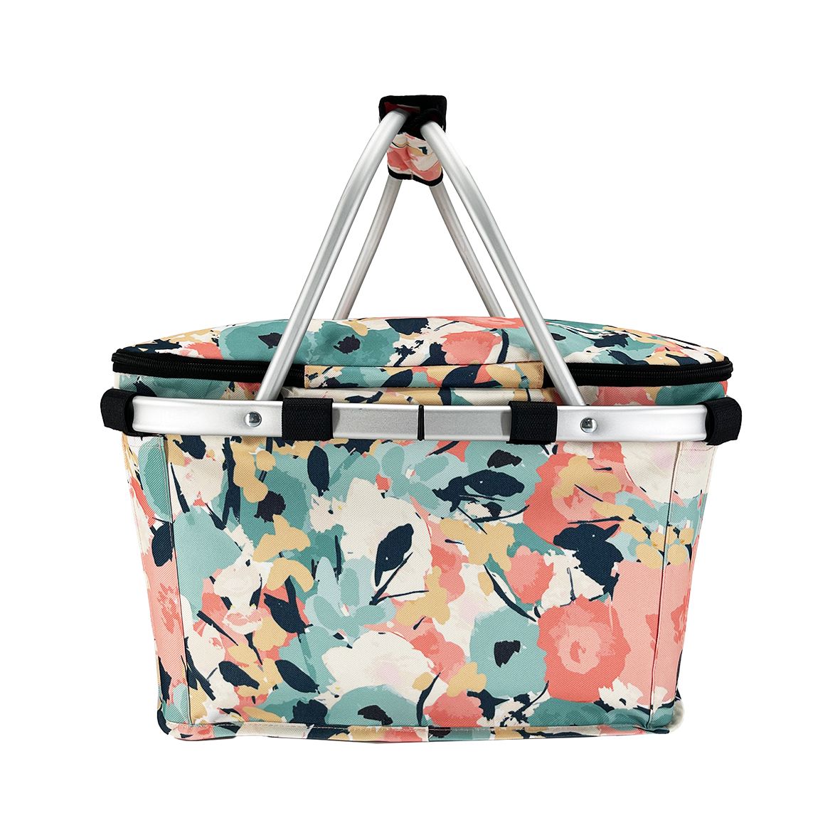 Insulated Carry Basket - Pastel Blooms