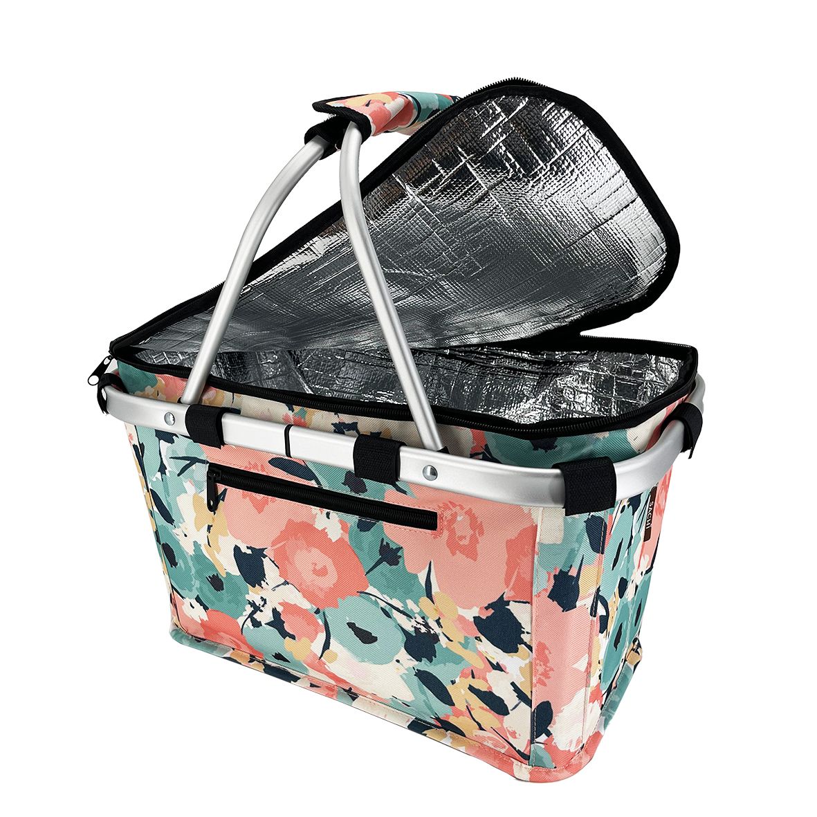 Insulated Carry Basket - Pastel Blooms