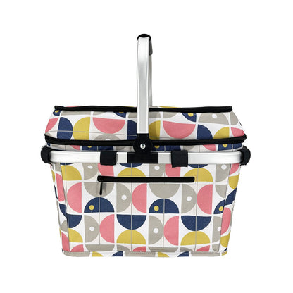 Insulated Picnic Basket - Nordic Geo