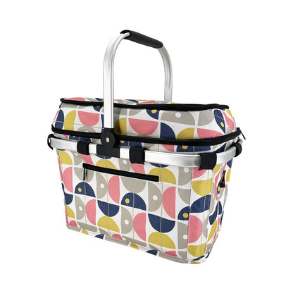 Insulated Picnic Basket - Nordic Geo