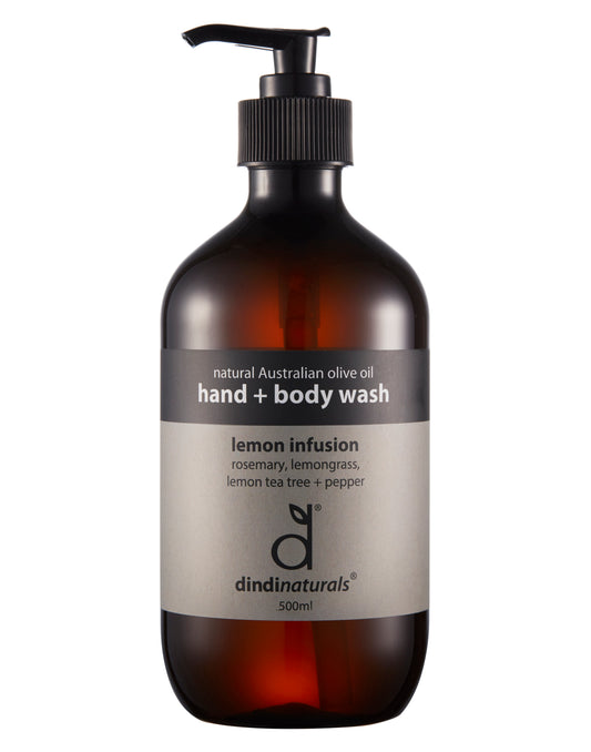 Lemon Infusion Hand + Body Wash 500ml