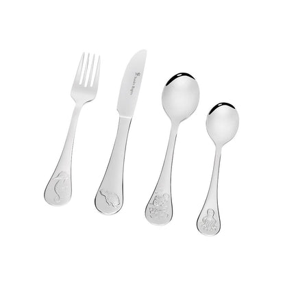 Sea Animals 4pce Childrens Cutlery Set