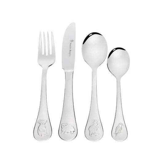 Australian Animals 4pce Childrens Cutlery Set