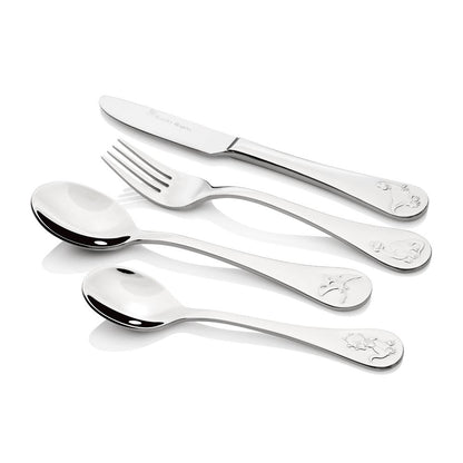 Dinosaur 4pce Childrens Cutlery Set