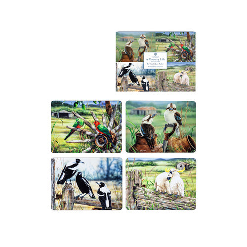 A Country Life Placemats 4pk