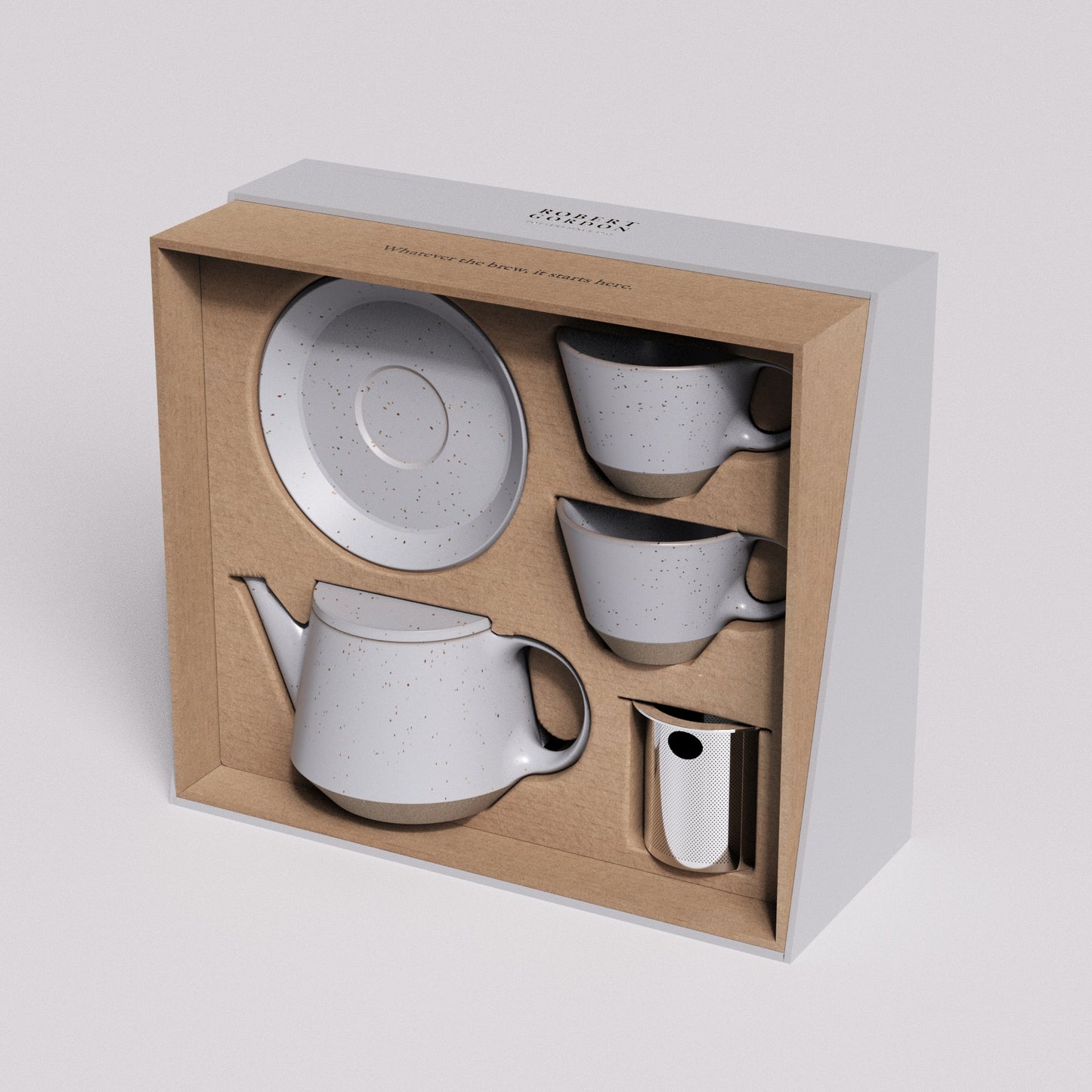 Tea Set - Ritual Matt Grey