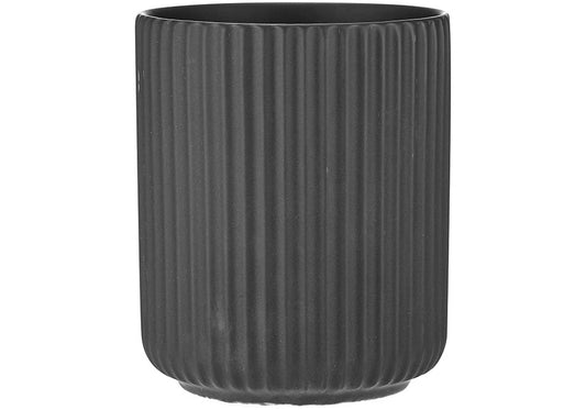 Linear Ribbed Tumbler - Charcoal