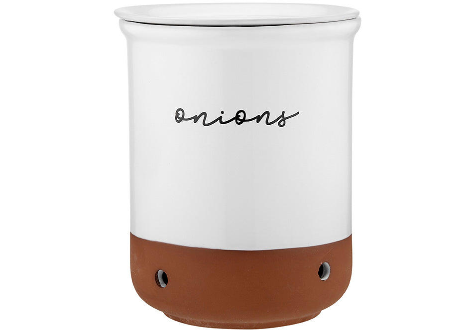 Canister Onion Vault - White