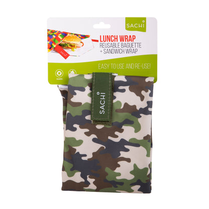 Lunch Wrap - Camo Green