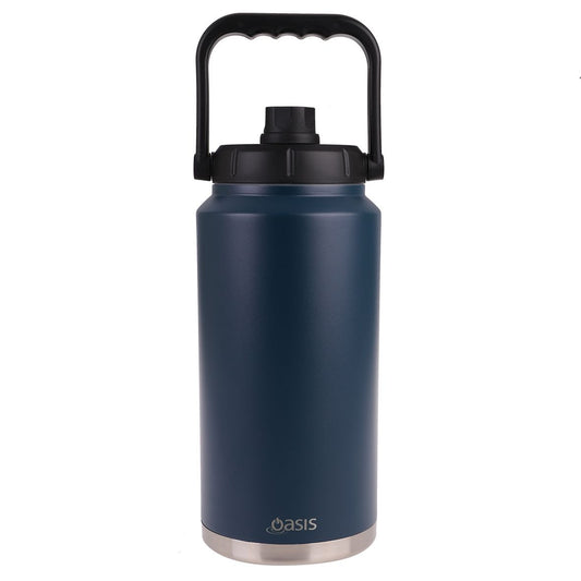 Insulated Jug with Carry Handle - Navy