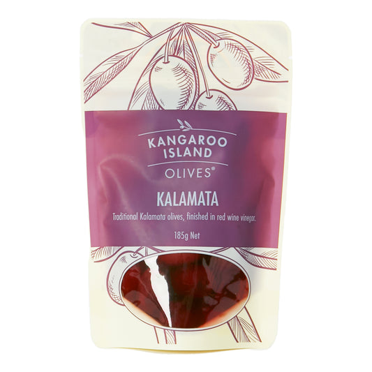 Kangaroo Island Olives - Whole Kalamata 185g