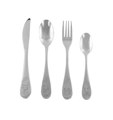 Woodland 4pce Childrens Cutlery Set