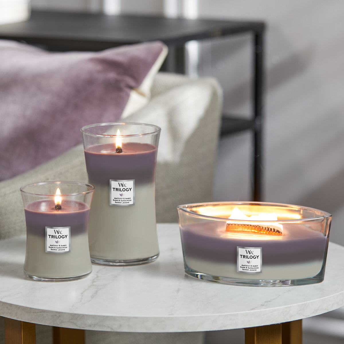 Amethyst Sky Trilogy Medium Candle
