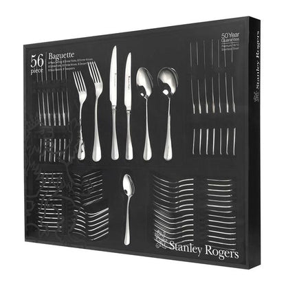 Baguette 56pce Cutlery Set