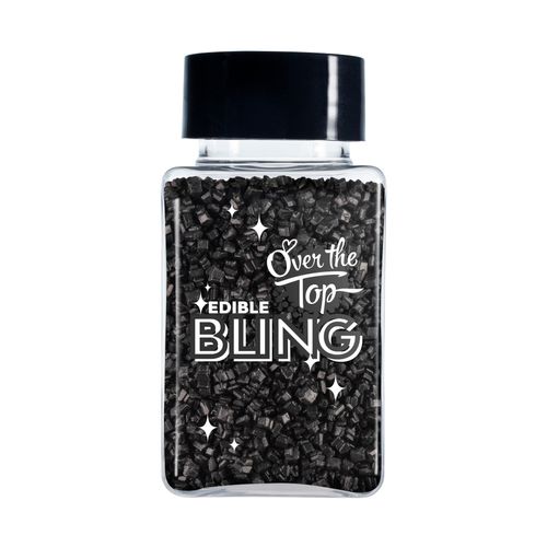 Over The Top Sanding Sugar - Black 80g