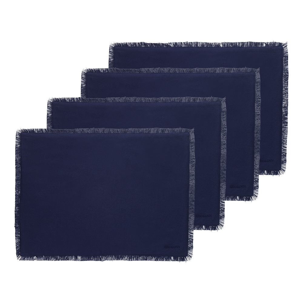 Fray Lapis Placemats - Set 4