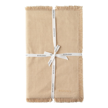 Fray Apricot Table Runner